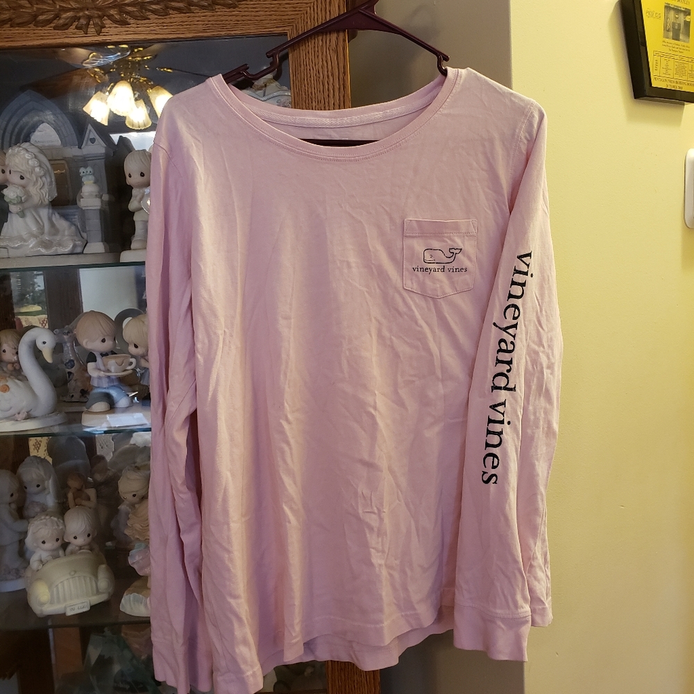 Vineyard Vine Pink Long sleeve t shirt